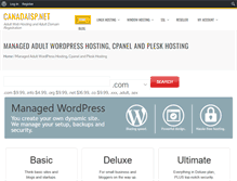Tablet Screenshot of canadaisp.net